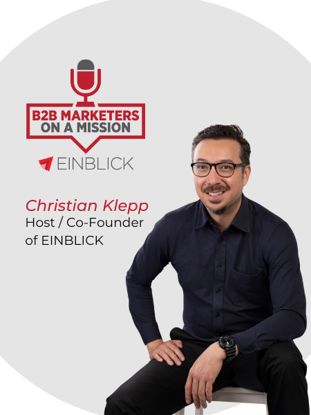 Podcast Host_Image - B2B Marketers on a Mission Podcast